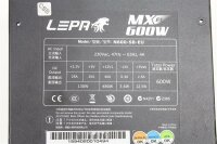 LEPA MX-F1 600W (N600-SB-EU) ATX Netzteil 600 Watt   #135265
