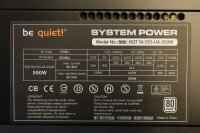 Be Quiet System Power S6 80Plus 550W (BN091) ATX Netzteil...