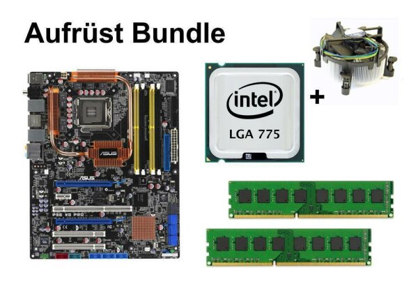 Upgrade bundle - ASUS P5E WS Pro + Intel E6750 + 4GB RAM #62309