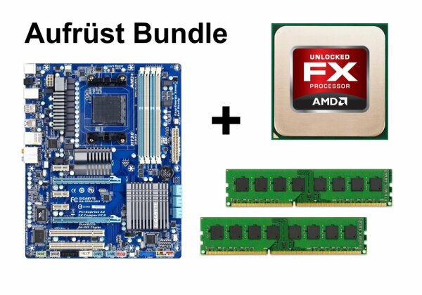 Aufrüst Bundle - Gigabyte 970A-UD3 + AMD FX-4100 + 16GB RAM #122726