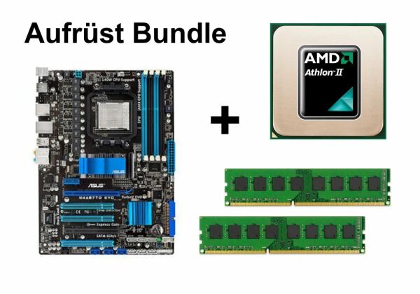 Aufrüst Bundle - M4A87TD EVO + Athlon II X4 630 + 4GB RAM #83559