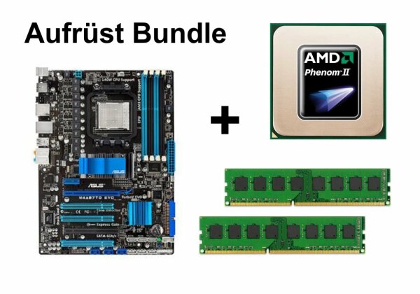 Aufrüst Bundle - M4A87TD EVO + Phenom II X2 545 + 4GB RAM #83571