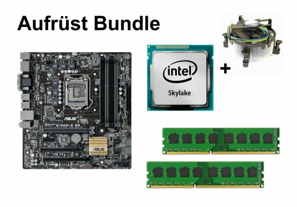 Upgrade bundle - ASUS B150M-C D3 + Intel Core i3-6320 + 8GB RAM #108405