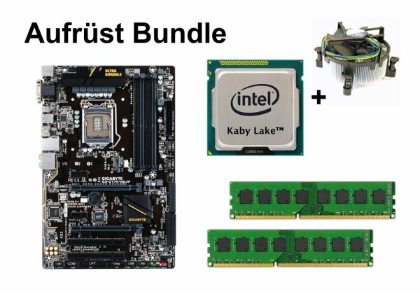 Aufrüst Bundle - Gigabyte GA-Z170-HD3P + Intel Pentium G4560 + 4GB RAM #90999