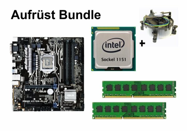 Upgrade bundle ASUS Prime H270M-Plus + Intel Pentium G4500 + 4GB RAM #122241
