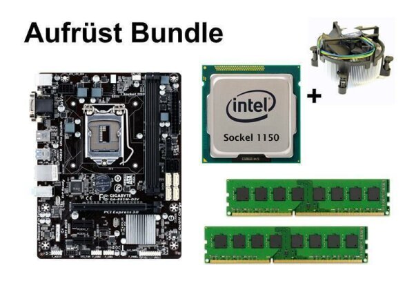 Aufrüst Bundle - Gigabyte B85M-D2V + Celeron G1820 + 16GB RAM #94339