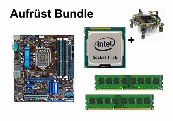 Upgrade bundle - ASUS P7P55-M + Intel Core i7-870 + 4GB RAM #58504