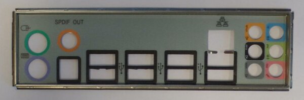 Gigabyte GA-P35-DS3R Rev. 2.1 Blende - Slotblech - IO Shield      #27019