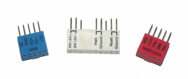 ASUS Q-CONNECTOR 9-Pin Anschlüsse for USB und Firewire   #27789