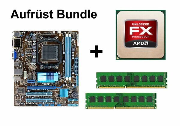 Upgrade bundle - ASUS M5A78L-M LE + AMD FX-4100 + 16GB RAM #59535