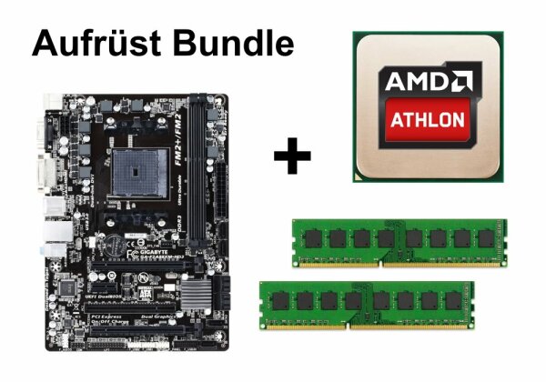 Aufrüst Bundle - Gigabyte F2A88XM-HD3 + AMD Athlon X4 840 + 4GB RAM #65937