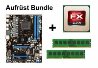 Aufrüst Bundle - MSI 970A-G43 + AMD FX-4170 + 16GB RAM #96665