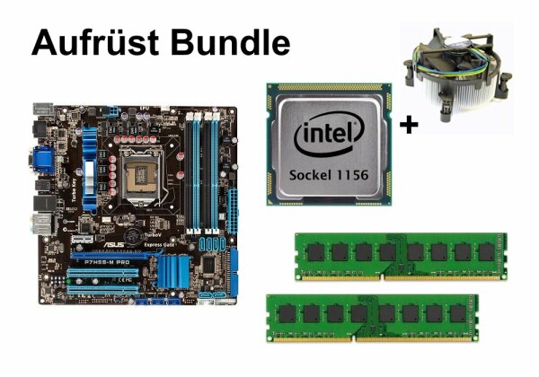 Upgrade bundle - ASUS P7H55-M Pro + Intel Core i5-760 + 4GB RAM #133023