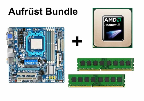 Aufrüst Bundle - Gigabyte MA785GMT-UD2H + Phenom II X2 550 + 16GB RAM #86943