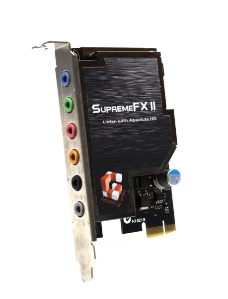 ASUS Supreme FX II HD sound card with Abdeckung   #27044