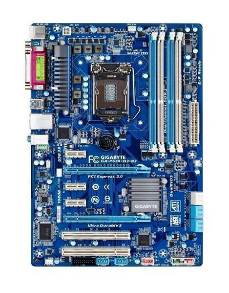 Gigabyte ga p67a d3 b3 какие процессоры поддерживает