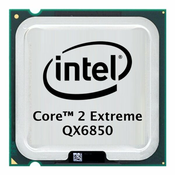 Intel Core 2 Extreme QX6850 (4x 3.00GHz) SLAFN CPU Sockel 775    #5543