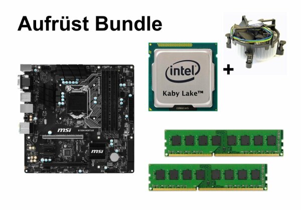 Aufrüst Bundle - MSI B150M MORTAR + Intel Pentium G4560 + 16GB RAM #105128