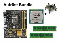 Upgrade bundle - ASUS B85M-G + Intel i3-4350 + 32GB RAM...