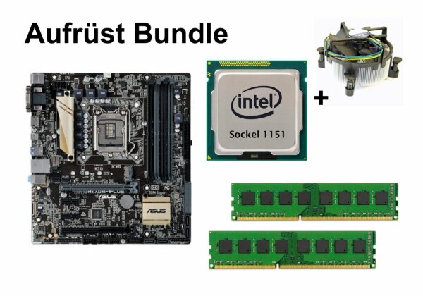 Aufrüst Bundle - ASUS H170M-PLUS + Intel Skylake i5-6400 + 8GB RAM #82350