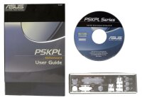 ASUS P5KPL manual - i/o-shield - CD-ROM with drivers...