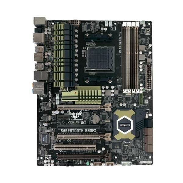 ASUS Sabertooth 990FX AMD 990FX mainboard ATX socket AM3+   #6329