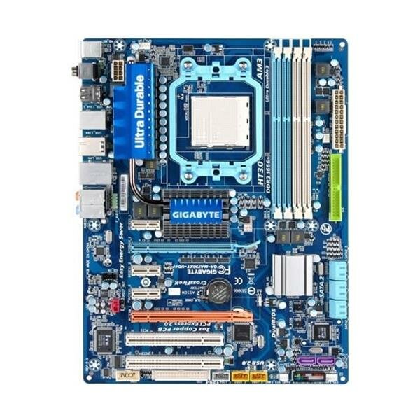 Gigabyte GA-MA790XT-UD4P Rev.1.0 AMD 790X Mainboard ATX Sockel AM3   #6093