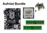 Aufrüst Bundle - Gigabyte B85M-D2V + Intel i5-4690T...