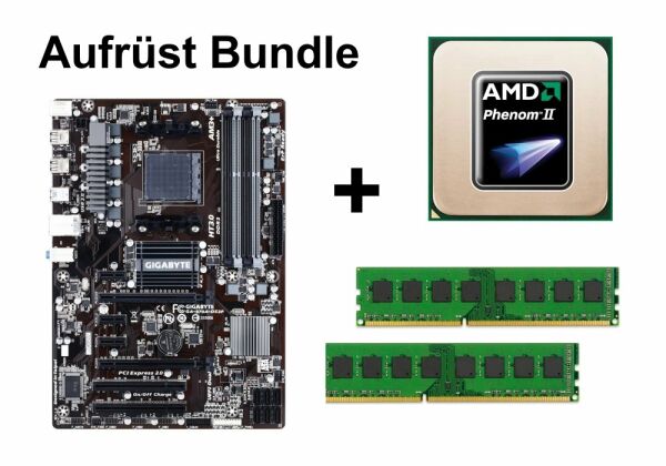 Aufrüst Bundle - Gigabyte 970A-DS3P + Athlon II X2 270 + 8GB RAM #99542