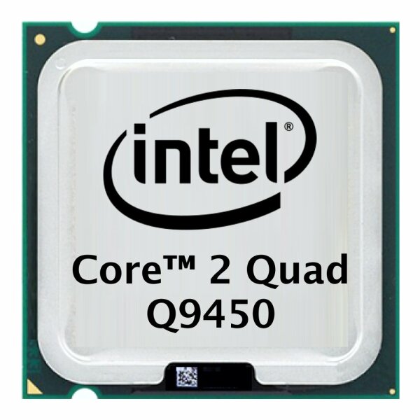 Intel Core 2 Quad Q9450 (4x 2.67GHz) SLAWR CPU Sockel 775    #1766