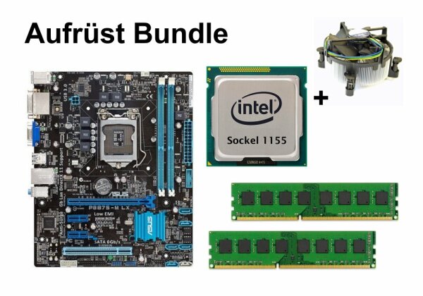 Upgrade bundle - ASUS P8B75-M LX + Intel i5-3450 + 4GB RAM #105447