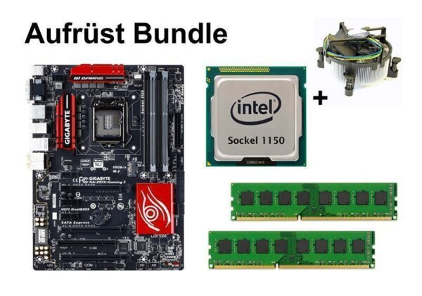 Aufrüst Bundle - Gigabyte Z97X-Gaming 5 + Intel i3-4370 + 4GB RAM #85484