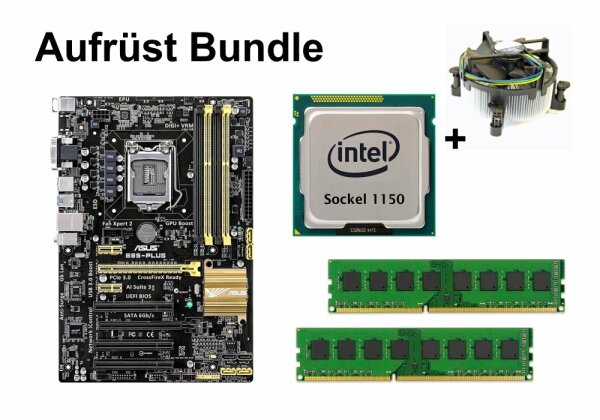 Upgrade bundle - ASUS B85-Plus + Intel Core i5-4670K + 4GB RAM #116221