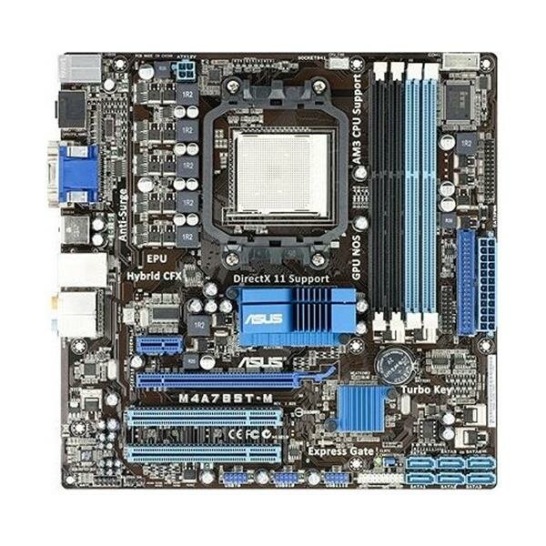 ASUS M4A785T-M AMD 785G mainboard Micro ATX socket AM3   #32512