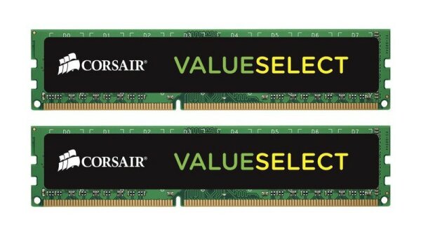 Corsair Value Select 16 GB (2x8GB) CMV16GX3M2A1333C9 DDR3-1333 PC3-10667  #35843