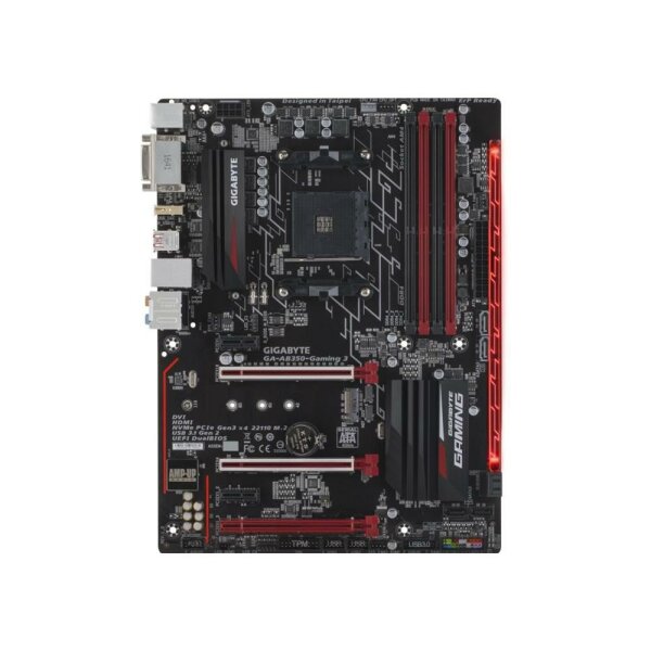 Gigabyte GA-AB350-Gaming 3 Rev.1.0 AMD B350 Mainboard ATX Sockel AM4   #110596