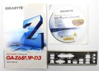 Gigabyte GA-Z68AP-D3 - Handbuch - Blende - Treiber CD...