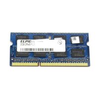 2 GB SO-DIMM (1x2GB) Elpida EBJ21UE8BAU0-AE-E PC3-8500S...