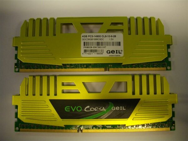 GeIL EVO Corsa 8 GB (2x4GB) GOC38GB1866C9DC DDR3-1866 PC3-14900   #117256