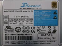 Seasonic 350W (SS-350ET) ATX 2.2 PSU 350 Watt 80+ active...