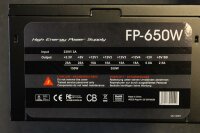 Inter-Tech Nitrox FP-650W 650 Watt   #29194