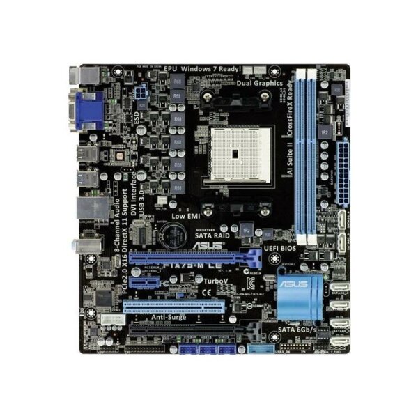 ASUS F1A75-M LE AMD A75 Mainboard Micro ATX Sockel FM1   #90638
