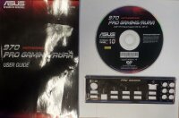 ASUS 970 Pro Gaming/Aura - Handbuch - Blende - Treiber CD...