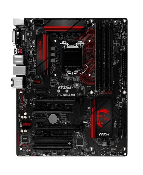 MSI Z170A GAMING M3 MS-7978 Ver.2.0 Intel Z170 Mainboard ATX Sockel 1151 #70159