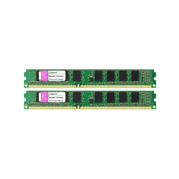 Kingston 8 GB (2x4GB) KVR16LN11/4 PC3L-12800U DDR3L-1600 low-profile   #117263