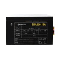 Sharkoon SHA550-12A 500W ATX Netzteil 500 Watt   #30480