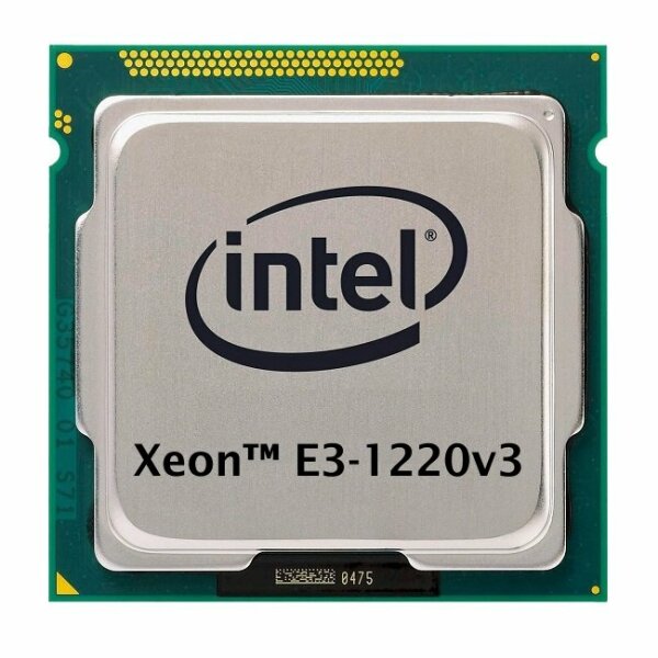 Intel Xeon E3-1220 v3 (4x 3.10GHz) SR154 CPU Sockel 1150   #33040