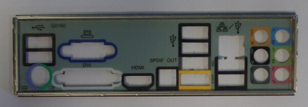 Gigabyte GA-MA785GMT-UD2H Rev. 1.0 Blende - Slotblech - IO Shield   #37394
