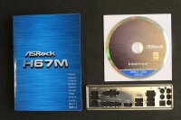 ASRock H67M Handbuch - Blende - Treiber CD   #80659