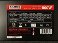 Xilence Power Gaming Edition 800W ATX 2.2 PSU 800 Watt...